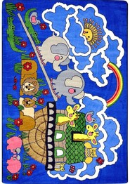 Joy Carpets Kid Essentials Noah's Ark Multi